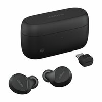 Jabra Evolve2 Buds | Draadloze In-ear Headset | Bluetooth | USB-C Oplaadcase | Zwart