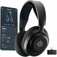SteelSeries Arctis Nova 5P | Draadloze On-Ear Gaming Headset | Bluetooth + RF USB-C | Zwart