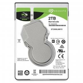 Seagate ST2000LM015 Barracuda HDD, 2TB, 2.5&quot;, SATA3 6Gbps, 5400 RPM, 128MB, 4K, 1.7W