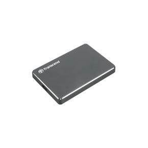 Transcend TS2TSJ25C3N Storejet 25C3 Iron Gray Portable HDD, 2TB, External, USB3.1 Gen1 Type-A