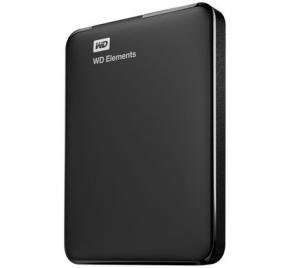 Western Digital WDBU6Y0020BBK-WESN Elements SE Black External HDD, 2TB, 2.5&quot;, USB3.1 Gen1, 5400RPM