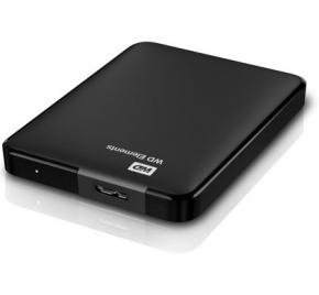 Western Digital WDBU6Y0020BBK-WESN Elements SE Black External HDD, 2TB, 2.5&quot;, USB3.1 Gen1, 5400RPM