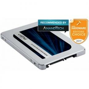 Crucial CT250MX500SSD1 MX500 SSD, 250GB, 2.5", SATA3 6Gbps