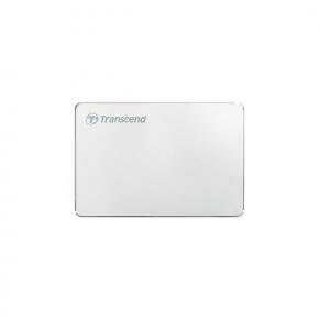 Transcend TS2TSJ25C3S StoreJet&reg; 25C3S Portable Hard Drive, 2 TB, USB 3.1 Gen1/ Type-C, White