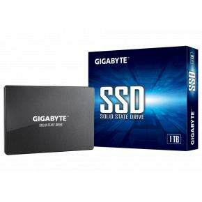 Gigabyte GP-GSTFS31100TNTD SSD, 1 TB, 2.5&quot;, SATA3, 3D NAND, 550/500 MB/s, Black