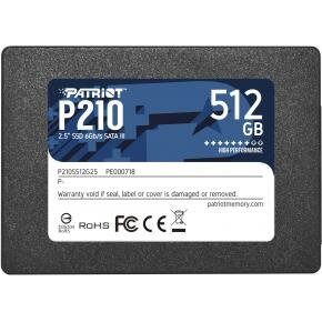 Patriot P210S256G25 P210 SSD, 256GB, 2.5&quot;, SATA3