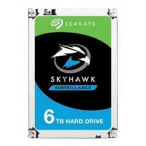 Seagate ST6000VX001 SkyHawk Surveillance HDD, 3.5&quot;, 6000 GB, 5900 RPM, 256 MB, SATA3 6 Gbps, 180 M