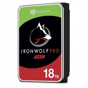 Seagate ST18000NE000 IronWolf Pro NAS HDD, 18 TB, 3.5&quot;, SATA3, 7200 RPM, 256MB, 300 MB/s