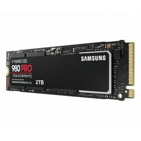 Samsung MZ-V8P2T0BW 980 Pro SSD, 2000 GB, M.2 NVME, PCIe 4.0, 7000/ 5100 MB/s, 100.000 IOPS