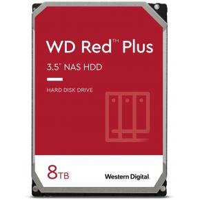 Western Digital WD80EFZZ RED Plus NAS HDD, 8TB, 3.5&quot;, SATA3, 7200 RPM, 210 MB/s