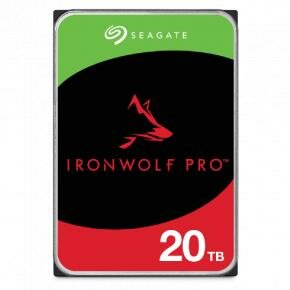 Seagate ST20000NE000 IronWolf Pro NAS HDD, 3.5&quot;, 20 TB, SATA3, 7200 RPM, 256 MB, 7.7w, 285 MiB/s