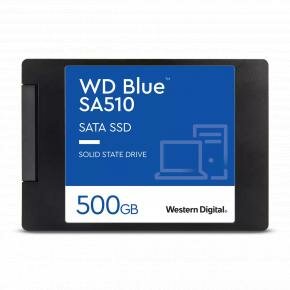 Western Digital WDS500G3B0A BLUE SSD, 500GB, 2.5&quot;, SATA3, 3D, 560/ 510 MB/s, 95000 / 84000 IOPS