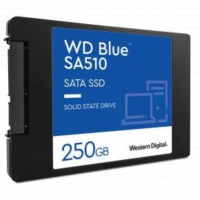 Western Digital WDS250G3B0A BLUE SSD, 250GB, 2.5", SATA3, 3D, 550/ 440 MB/s, 95000 / 83000 IOPS