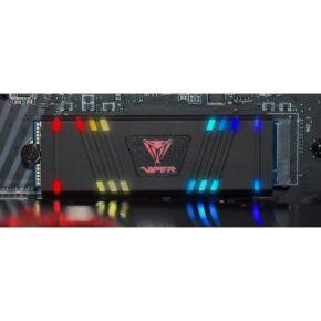 Patriot VPR400-512GM28H VPR400 SSD, 512GB, M.2 2280, PCIe 4.0, 4600/ 3600 MB/s, RGB, HEATSHIELD