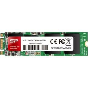 Silicon Power SP512GBSS3A55M28 Ace A55 SSD, 512GB, M.2 2280, SATA3, 3D NAND SLC, 560/530 MB/s