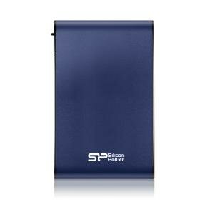 Silicon Power SP010TBPHDA80S3B Armor A80 portable HDD, 1 TB, 2.5&quot;, USB 3.2 Gen 1, Blue