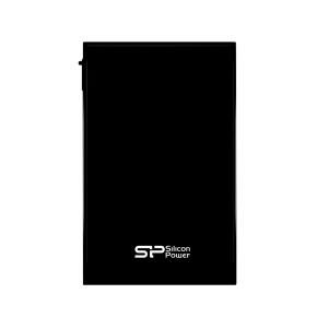 Silicon Power SP010TBPHDA80S3K Armor A80 portable HDD, 1 TB, 2.5", USB 3.2 Gen 1, Black