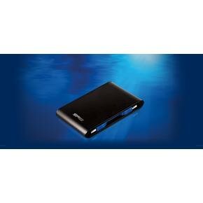 Silicon Power SP010TBPHDA80S3K Armor A80 portable HDD, 1 TB, 2.5", USB 3.2 Gen 1, Black
