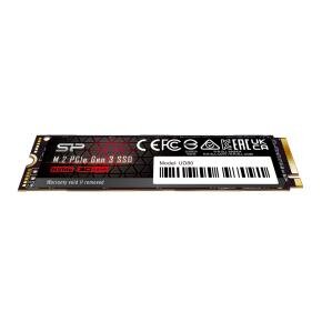 Silicon Power SP250GBP34UD8005 UD80 SSD, 250 GB, M.2, PCie Gen 3x4, 3400 MB/s, SLC Cache