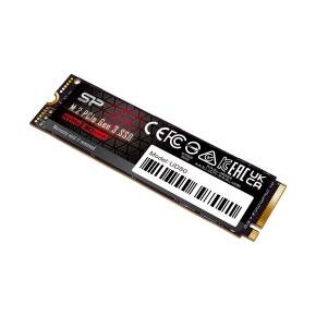 Silicon Power SP500GBP34UD8005 UD80 SSD, 500 GB, M.2, PCie Gen 3x4, 3400 MB/s, 3d NAND, SLC Cache