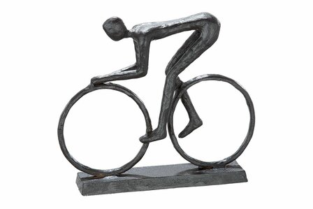Sculptuur fietser wielrenner