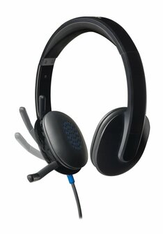 Logitech H540 | Bedraade On-ear USB-A Headset | Zwart