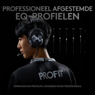 Logitech G Pro Headset Bedraad Hoofdband Gamen Zwart