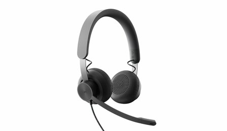 Logitech Zone Headset Bedraad Hoofdband Oproepen/muziek USB Type-C Grafiet