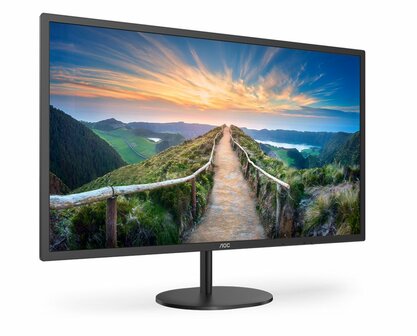 AOC V4 Q32V4 computer monitor 80 cm (31.5&quot;) 2560 x 1440 Pixels 2K Ultra HD LED Zwart