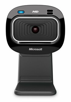Microsoft LifeCam HD-3000 webcam 1 MP 1280 x 720 Pixels USB 2.0 Zwart