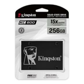 Kingston SKC600/256G KC600 SSD, 256 GB, 2.5&quot;, SATA3, 3D V-NAND TLC