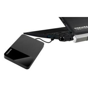 Toshiba HDTP310EK3AA Canvio Ready Portable External HDD, NTFS, 1TB USB3.2 Gen1, 5Gbit/s, Black