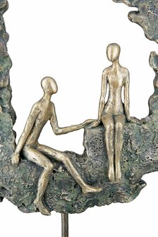 Sculptuur 'Hand vasthouden'