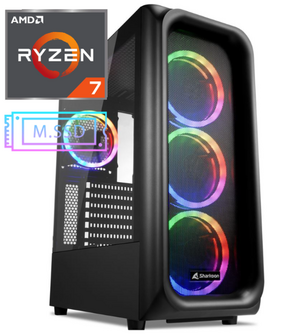 IXPC GamePC AMD Ryzen 7 5800X - 32GB - 1000GB M.2 SSD - RTX3060