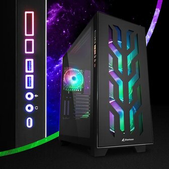 HighEnd GamePC AMD Ryzen 7 5800X - 32GB - 1000GB M.2 SSD - RTX4070 Ti