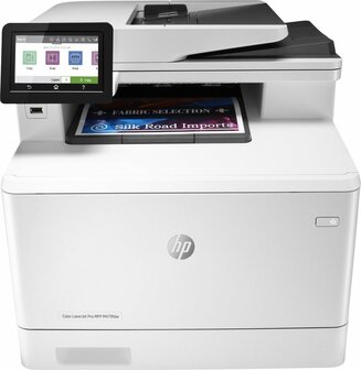 HP Color LaserJet Pro MFP M479fdw, Printen, kopi&euml;ren, scannen, fax, e-mail, Scannen naar e-mail/pdf; Dubbelzijdig printen; ADF voor 50 vel ongekruld