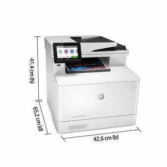 HP Color LaserJet Pro MFP M479fdw, Printen, kopi&euml;ren, scannen, fax, e-mail, Scannen naar e-mail/pdf; Dubbelzijdig printen; ADF voor 50 vel ongekruld