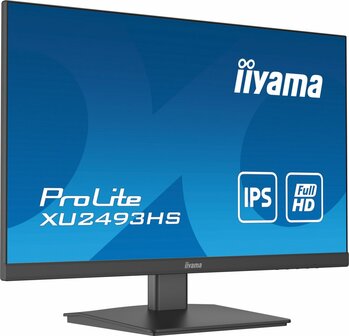 iiyama XU2493HS-B5 computer monitor 61 cm (24&quot;) 1920 x 1080 Pixels Full HD LED Zwart