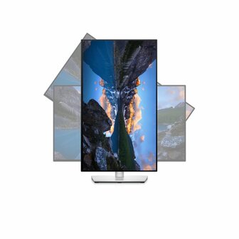 DELL UltraSharp U2422H 60,5 cm (23.8&quot;) 1920 x 1080 Pixels Full HD LCD Zilver