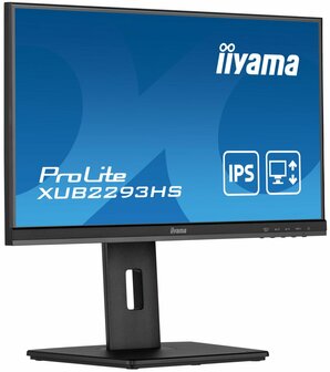 iiyama ProLite XUB2293HS-B5 computer monitor 54,6 cm (21.5&quot;) 1920 x 1080 Pixels Full HD LED Zwart