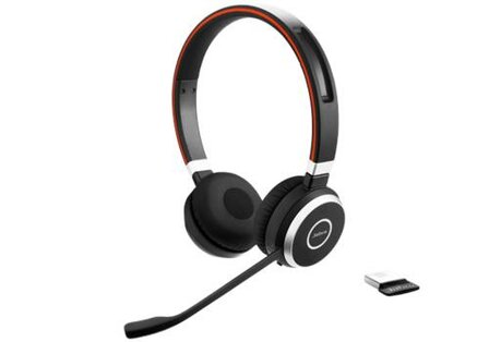 Jabra Evolve 65 Headset Bedraad en draadloos Hoofdband Oproepen/muziek Micro-USB Bluetooth Zwart