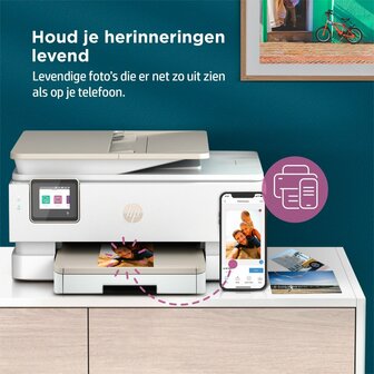 HP ENVY HP Inspire 7920e All-in-One printer, Kleur, Printer voor Thuis en thuiskantoor, Printen, kopi&euml;ren, scannen, Draadloos; HP+; Geschikt voor HP Instant Ink; Automatische documentinvoer