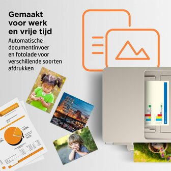 HP ENVY HP Inspire 7920e All-in-One printer, Kleur, Printer voor Thuis en thuiskantoor, Printen, kopi&euml;ren, scannen, Draadloos; HP+; Geschikt voor HP Instant Ink; Automatische documentinvoer