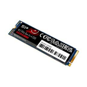 Silicon Power SP250GBP44UD8505 UD85 SSD, 250 GB, M.2, PCIe Gen 4x4, 3300 MB/s, 3D NAND HBM, Black
