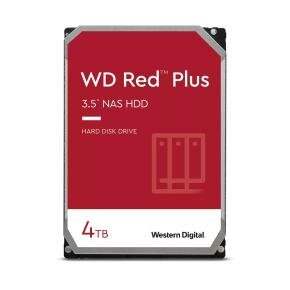 Western Digital WD40EFPX RED PLUS HDD, 4TB, 3.5&quot;, SATA3, 5400 RPM, 256 MB, 150 MB/s