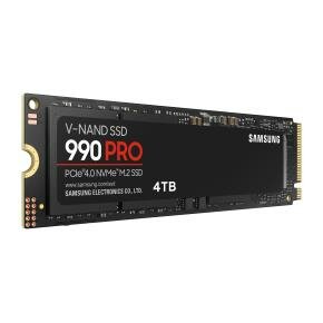 Samsung MZ-V9P4T0BW 990 PRO SSD, 4 TB, M.2, 7450 MB/s, 1550000 IOPS
