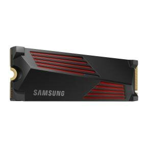 Samsung MZ-V9P4T0CW 990 Pro SSD, 4 TB, M.2 NVME, 7450 MB/s, Heatsink