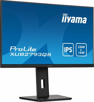 iiyama ProLite XUB2793QS-B1 computer monitor 68,6 cm (27&quot;) 2560 x 1440 Pixels Wide Quad HD LED Zwart