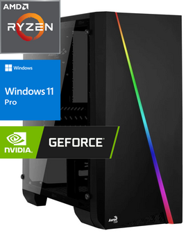 GamePC AMD Ryzen 5 5500 32GB 500GB M.2 SSD RTX3050 6GB Windows 11