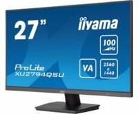 iiyama ProLite XU2794QSU-B6 computer monitor 68,6 cm (27&quot;) 2560 x 1440 Pixels Wide Quad HD LCD Zwart